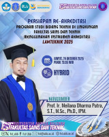 Persiapkan Re-Akreditasi Bidang Teknik, FST selenggarakan sosialisasi instrumen LAMTEKNIK 2025