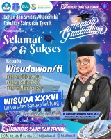Wisuda XXXVI Universitas Bangka Belitung