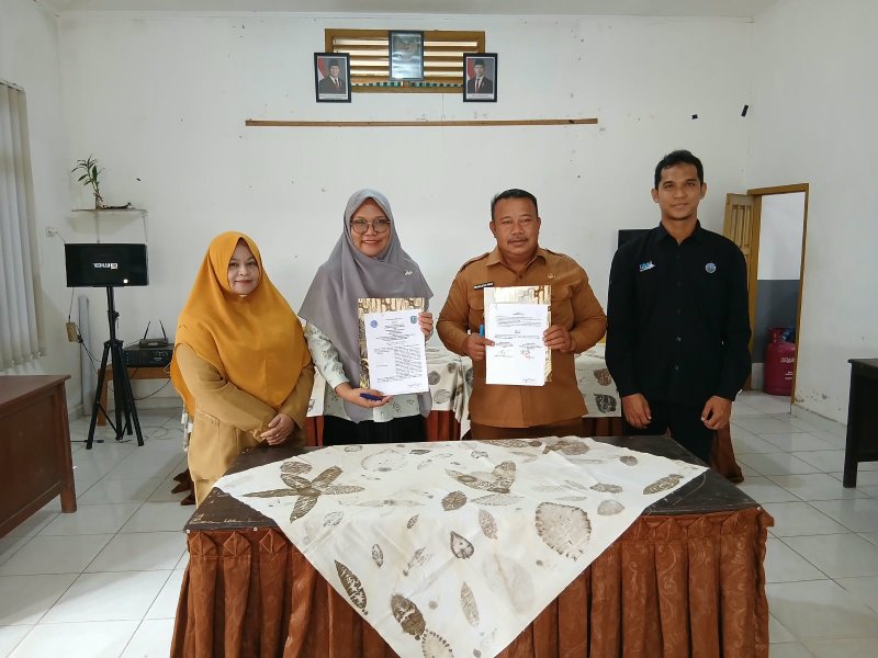 FST UBB Jalin Kerja Sama dengan Desa Air Seruk untuk Mendukung Pembangunan dan Pemberdayaan Masyarakat