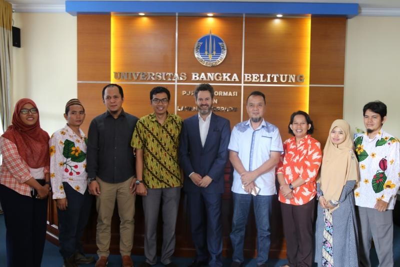 Teknik Pertambangan UBB Kolaborasi Ahli Asal Inggris